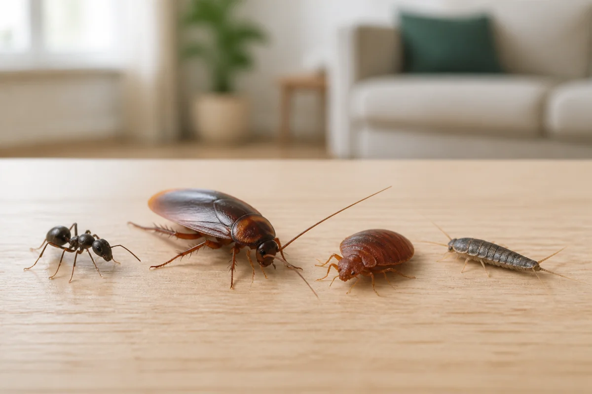 insectes nuisibles maison