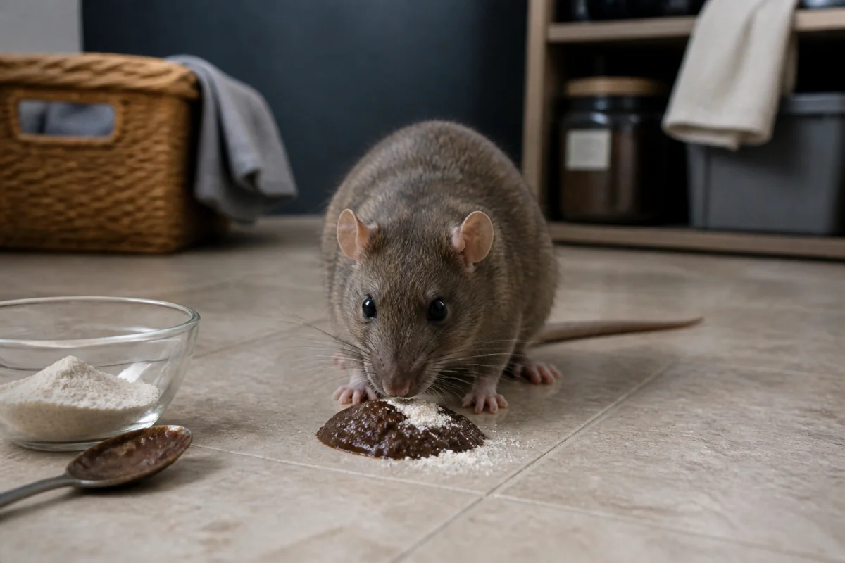 tuer rat avec chocolat