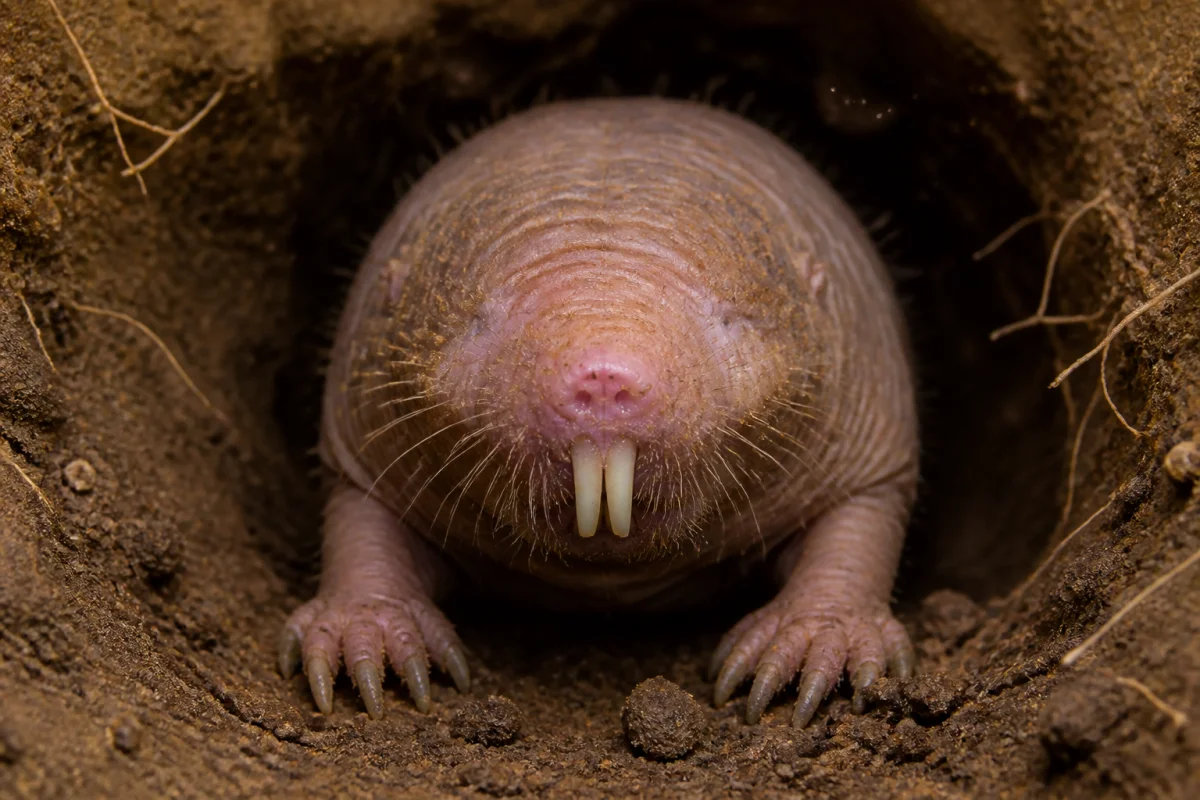 rat taupe poilu