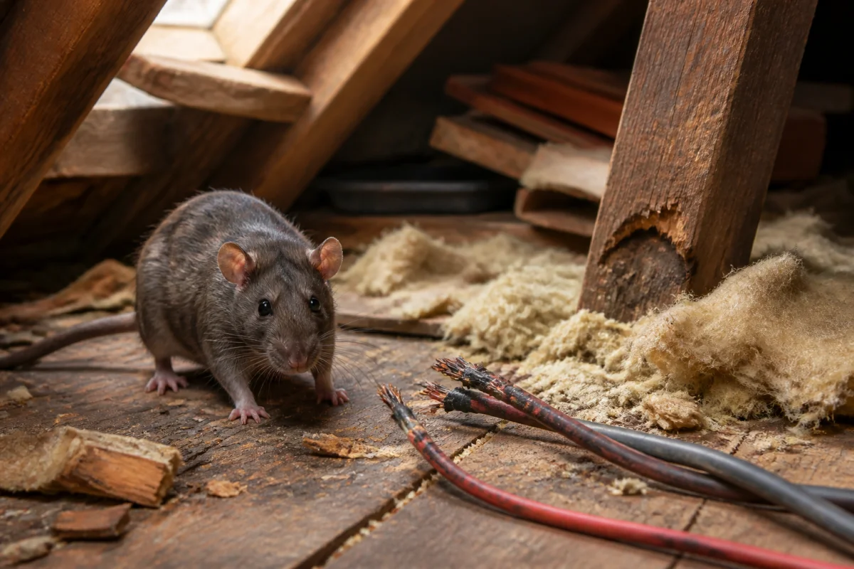 rat dans les combles