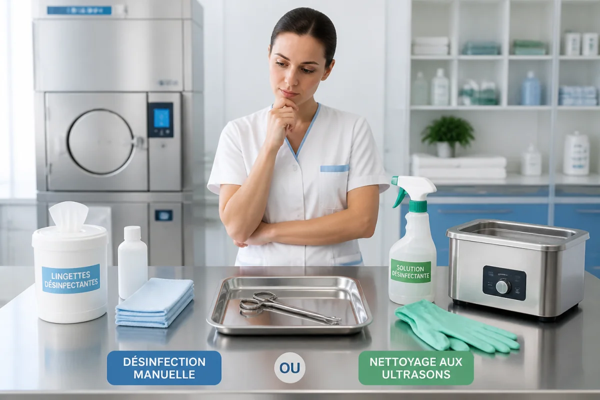 différence entre désinfection et stérilisation