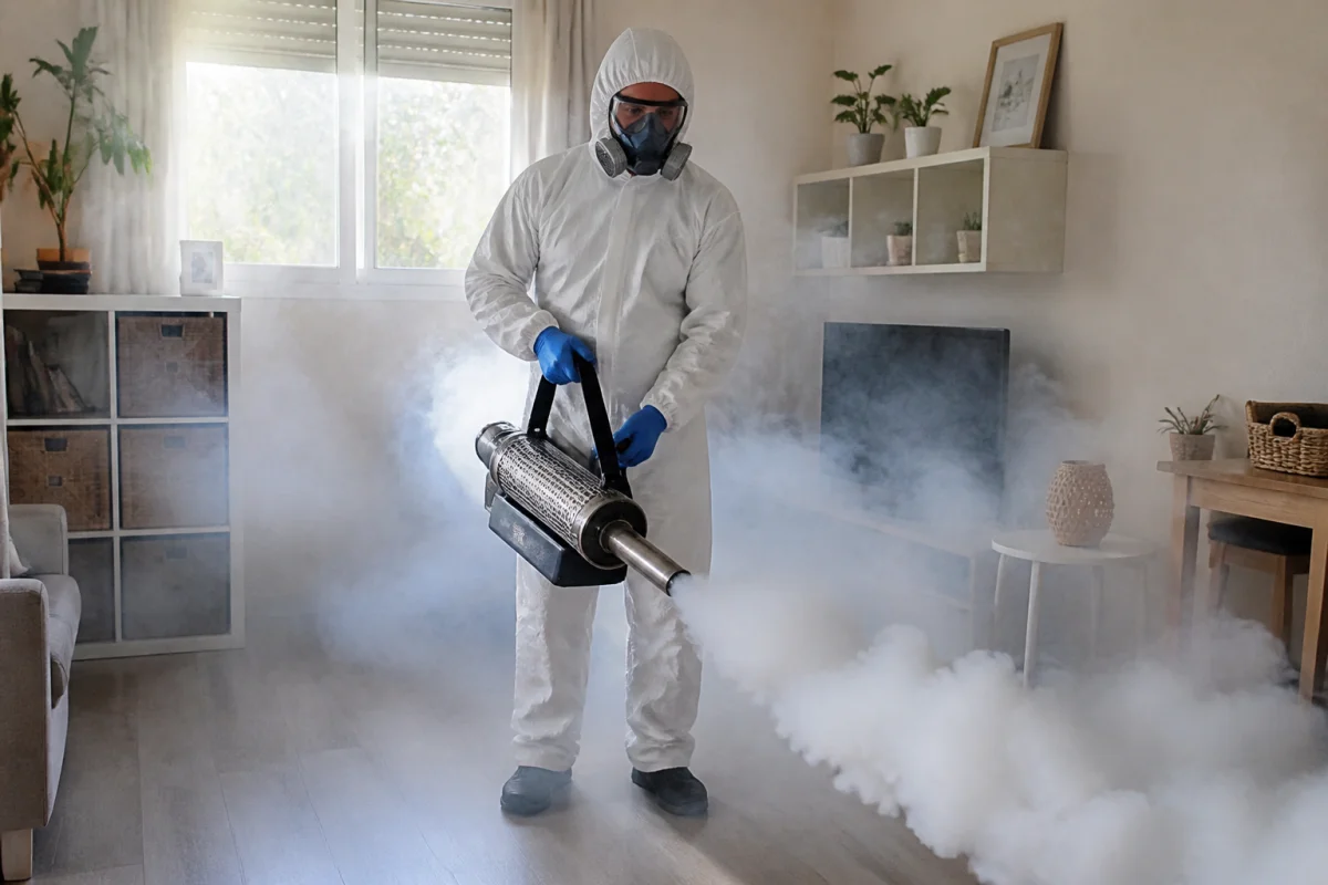 désinsectisation par fumigation