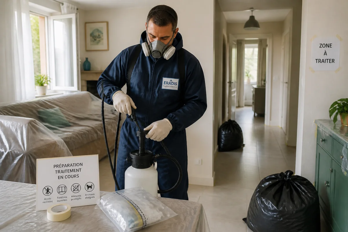 désinsectisation par fumigation